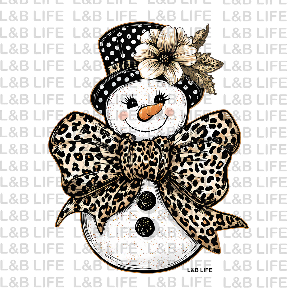 BOW SNOWMAN