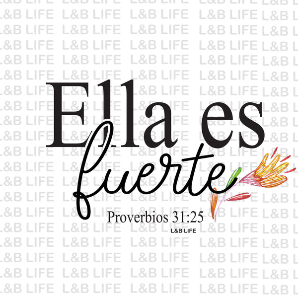 ELLA ES FUERTE