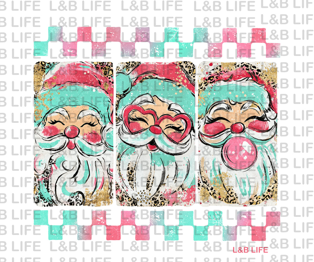 CHECKER 3 SANTA