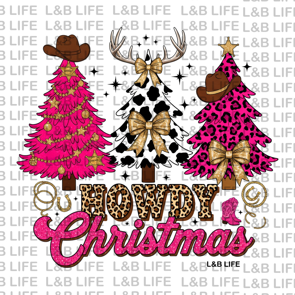 HOWDY CHRISTMAS LEO TREES