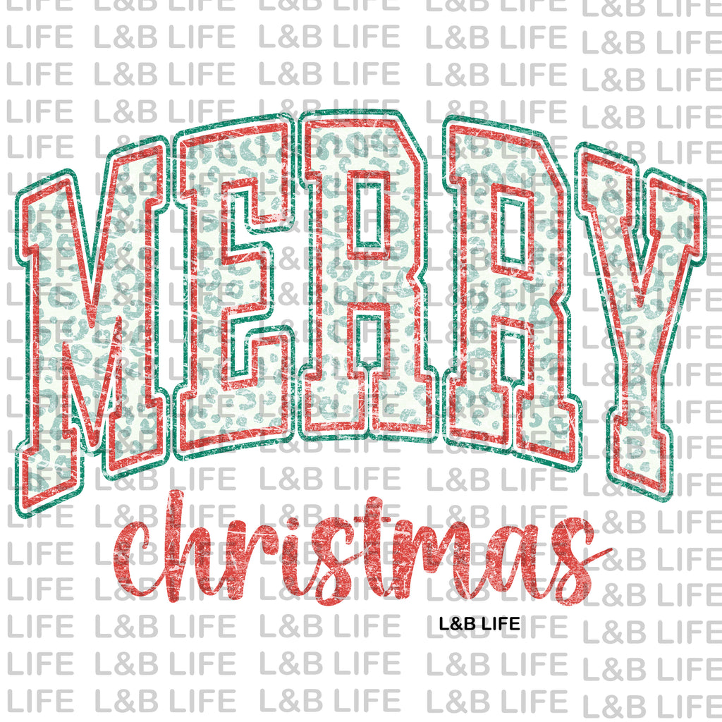 GREEN LEO MERRY CHRISTMAS