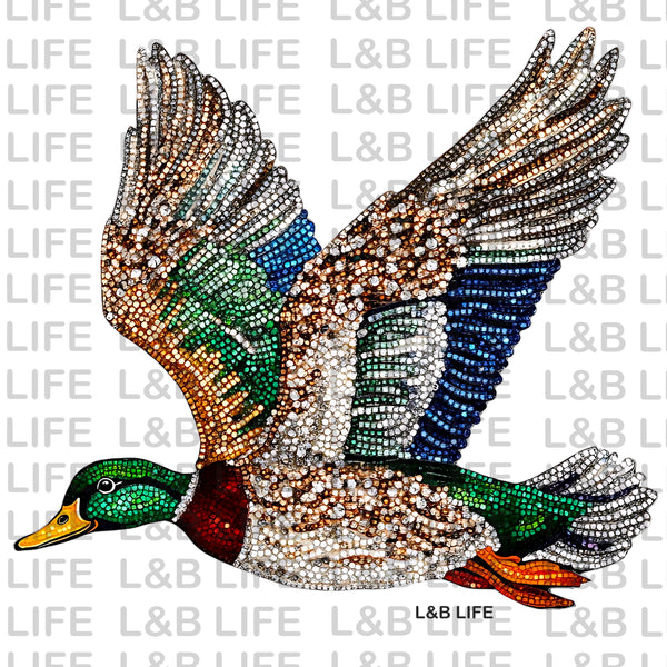 RHINESTONE DUCK