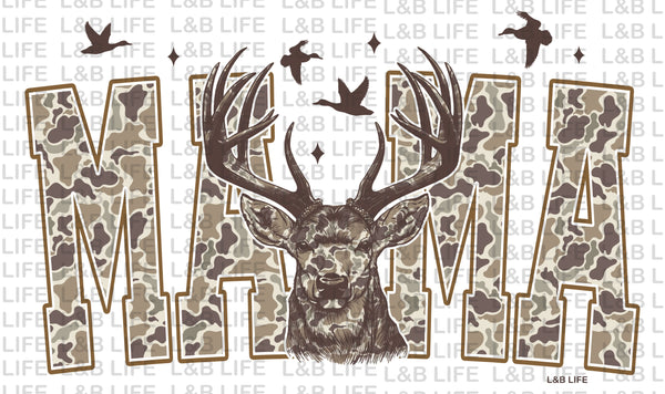 CAMO DEER MAMA