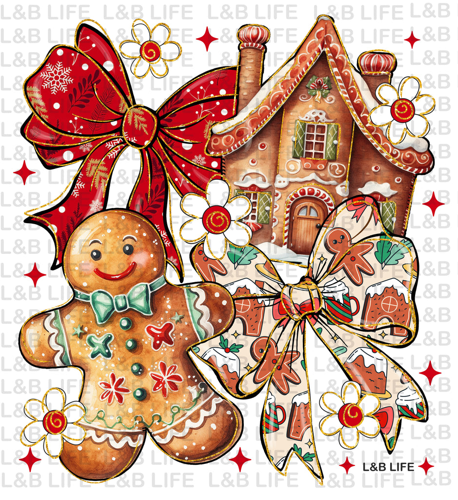 BOW GINGERBREAD HOUSE