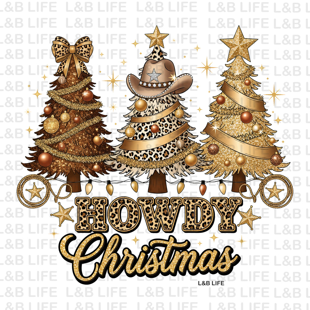 HOWDY TREES  CHRISTMAS