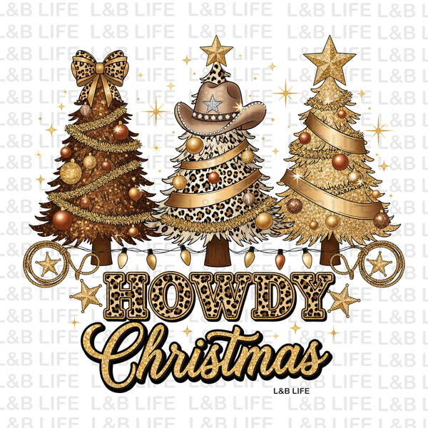 HOWDY TREES  CHRISTMAS