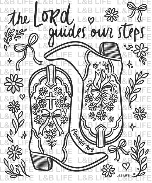 THE LORD GUIDES OUR STEPS