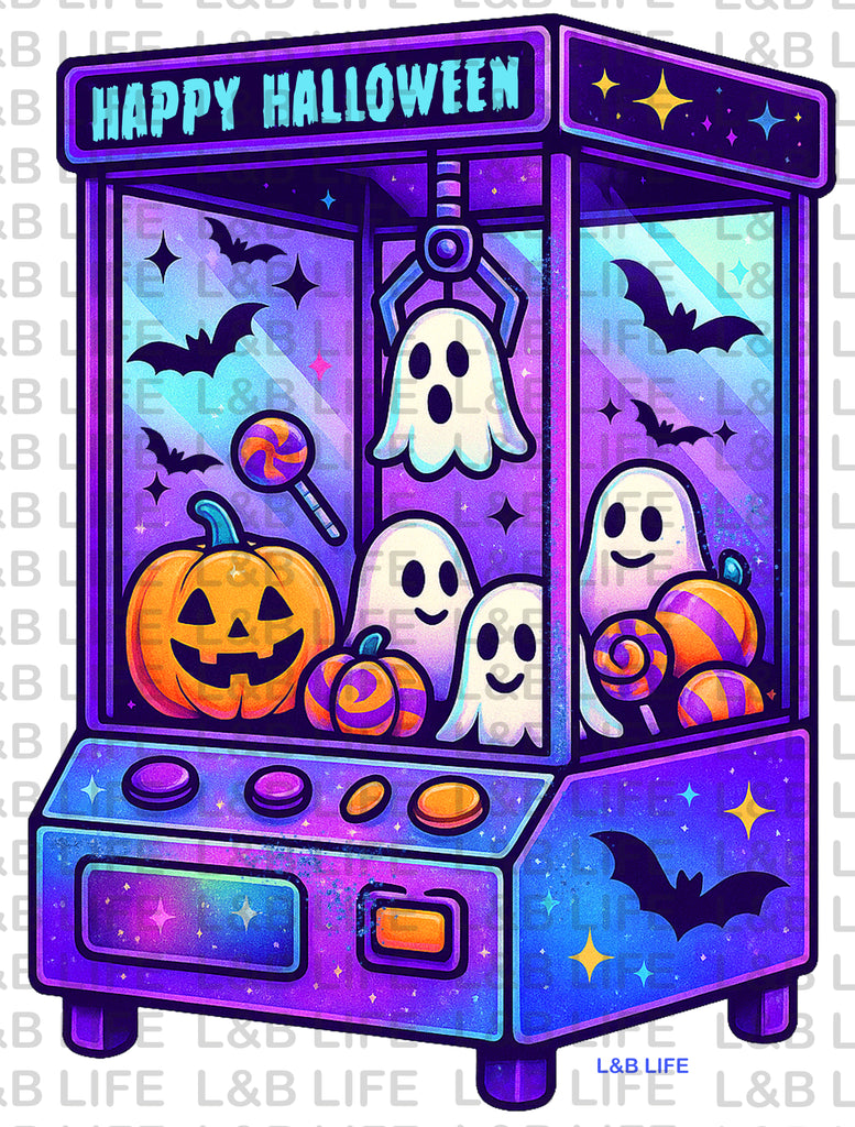 HAPPY HALLOWEEN CLAW MACHINE