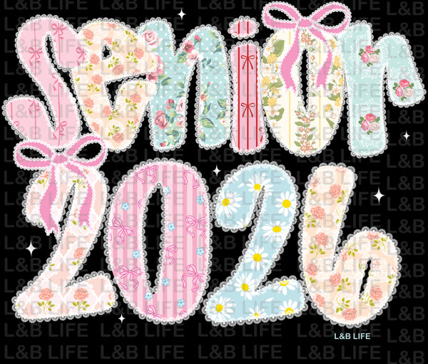 FLORAL BOW SENIOR 2026