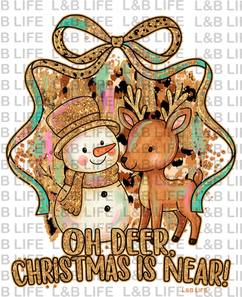 OH DEER CHIRSTMAS IS NEAR
