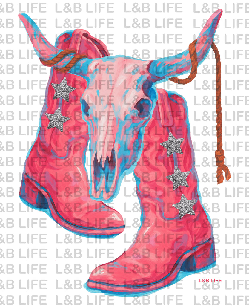 STEER PINK BOOTS