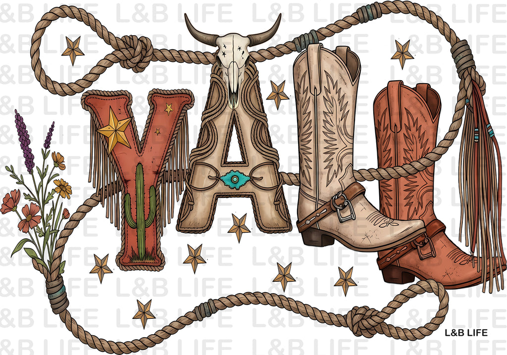 YALL BOOTS ROPE