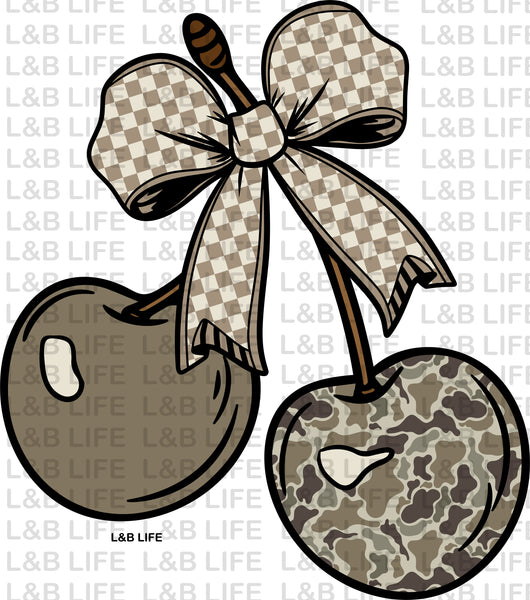 CHECKER CAMO CHERRIES