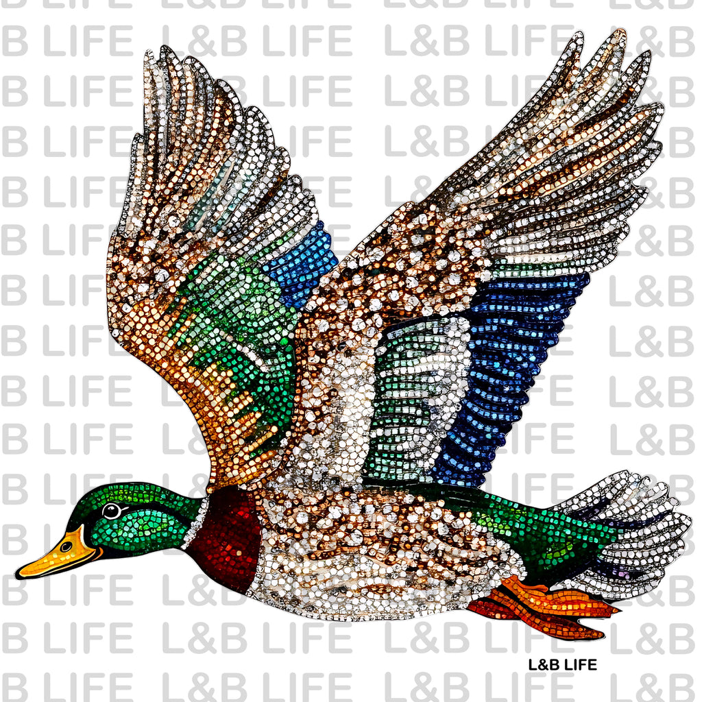 RHINESTONE DUCK
