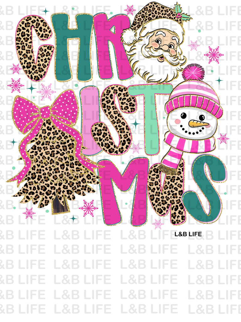 CHRISTMAS LEO TREE SANTA