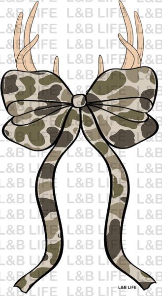 CAMO DEER BOW