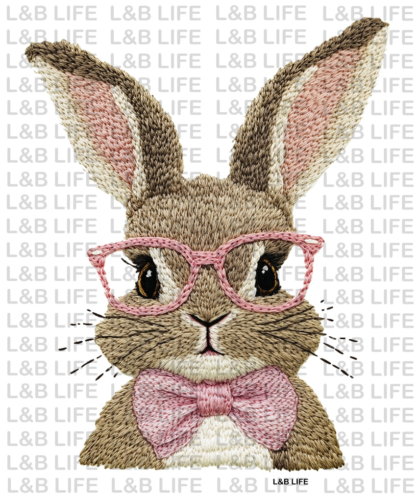 PINK BOW BUNNY