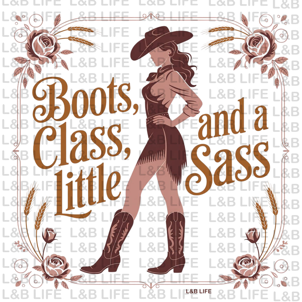 BOOTS CLASS LITTLE AND A SASS