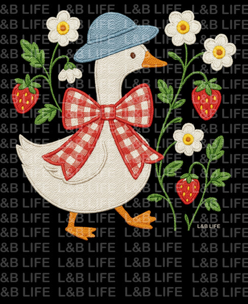 STRAWBEERY WHITE DUCK