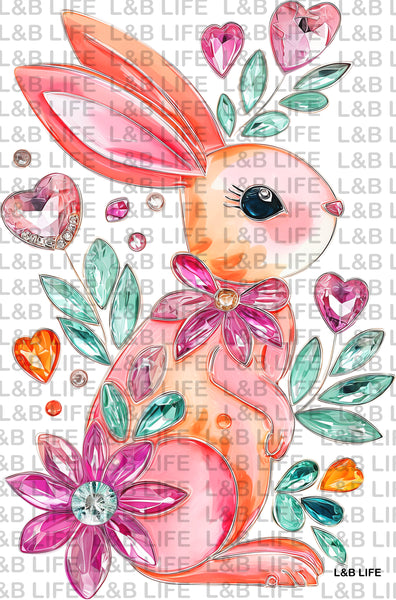 RHINESTONE BUNNY