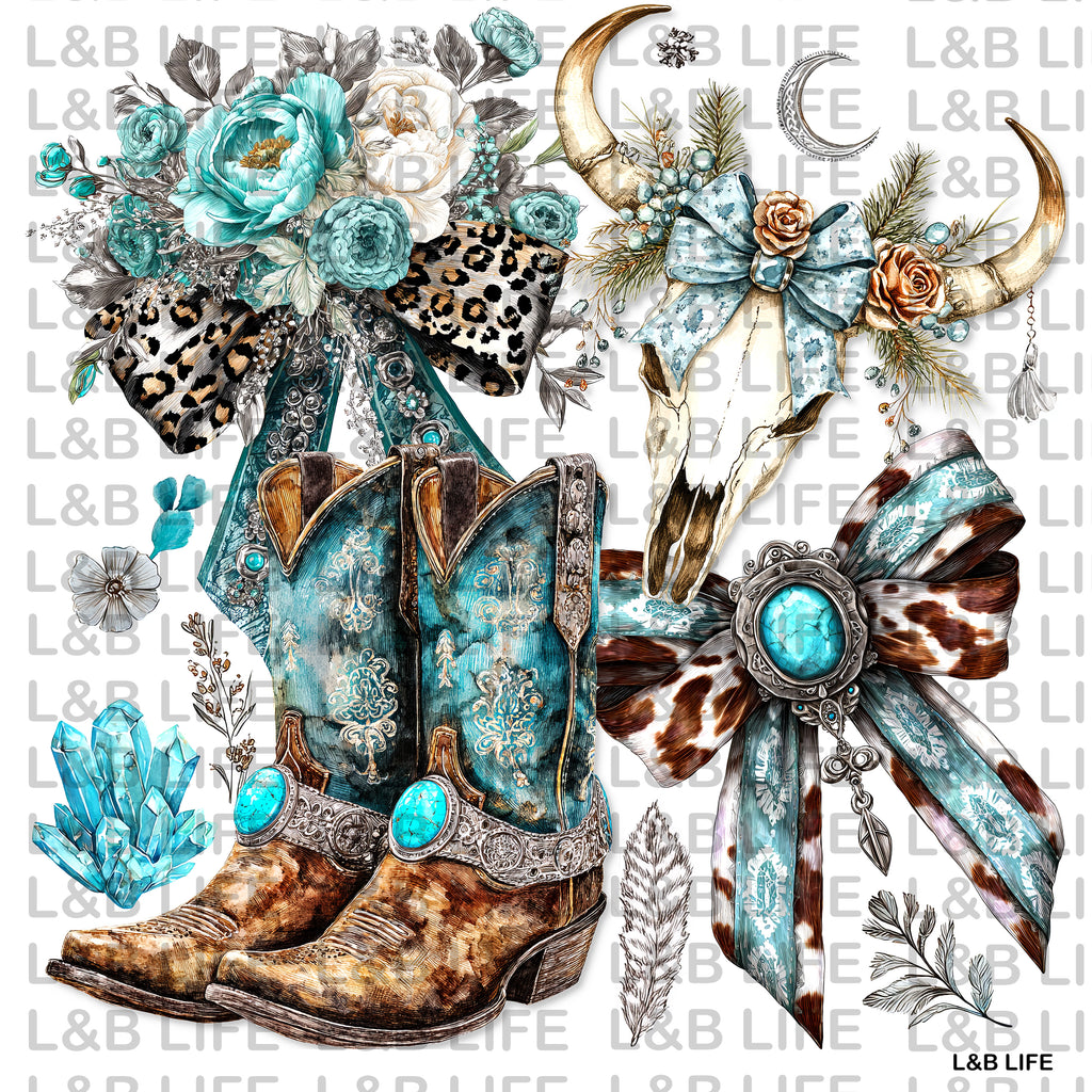 FLORAL BOOT