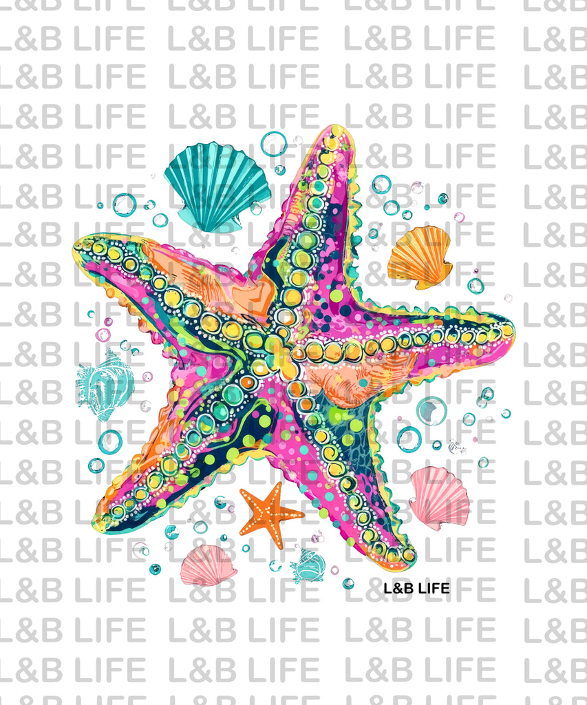 COLORFUL STAR FISH