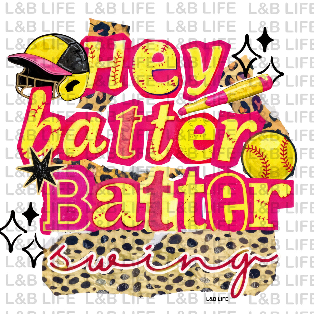 HEY BATTER BATTER SWING LEO