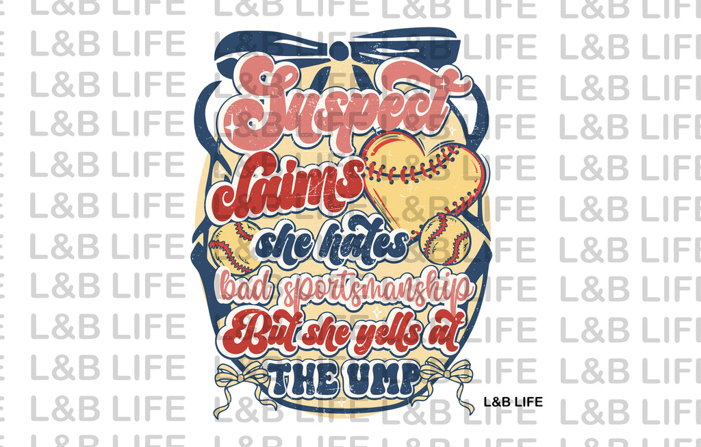 SUSPECT SOFTBALL