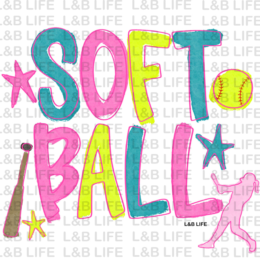 SOFTBALL GIRL STARS
