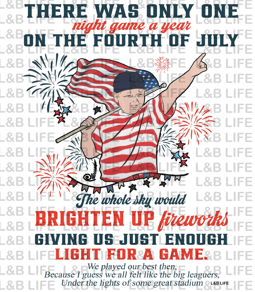 THERE WAS ONLY ONE NIGHT GAME A YEAR