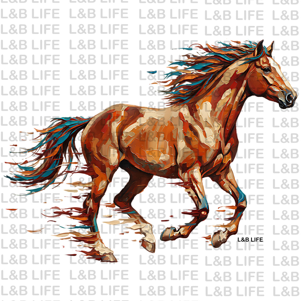 WATER PAINT HORSE