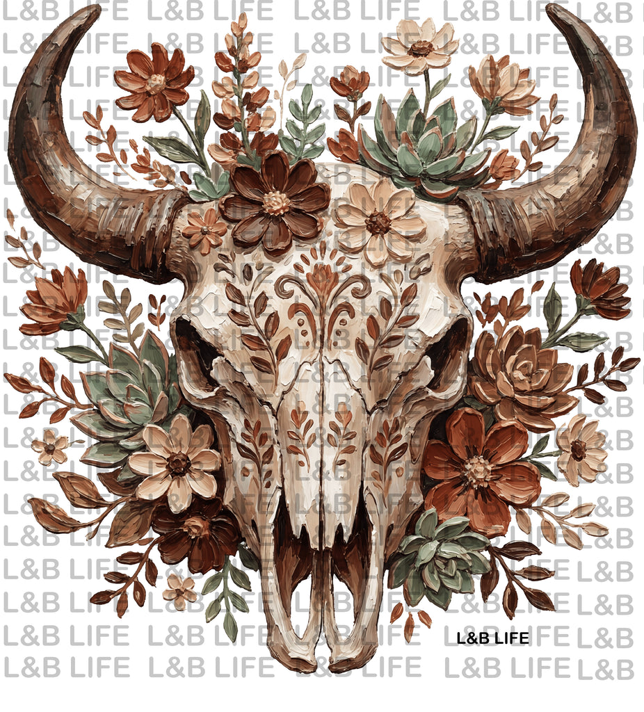 PAINT FLORAL STEER