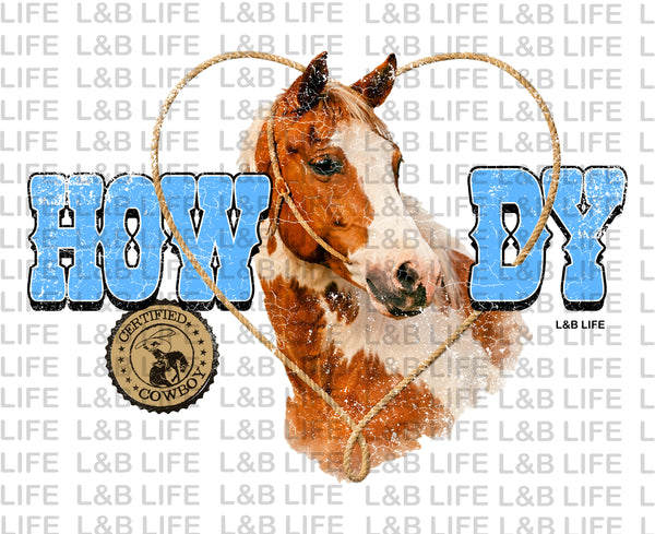 HOWDY HEART HORSE