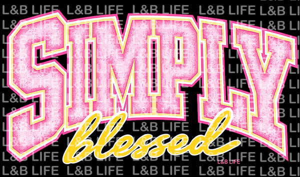 SIMPLY BLESSED