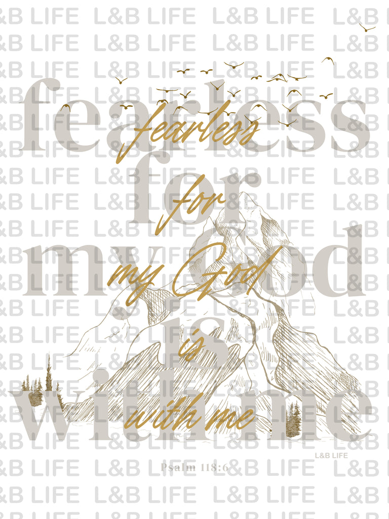 FEARLESS FOR MY GOD