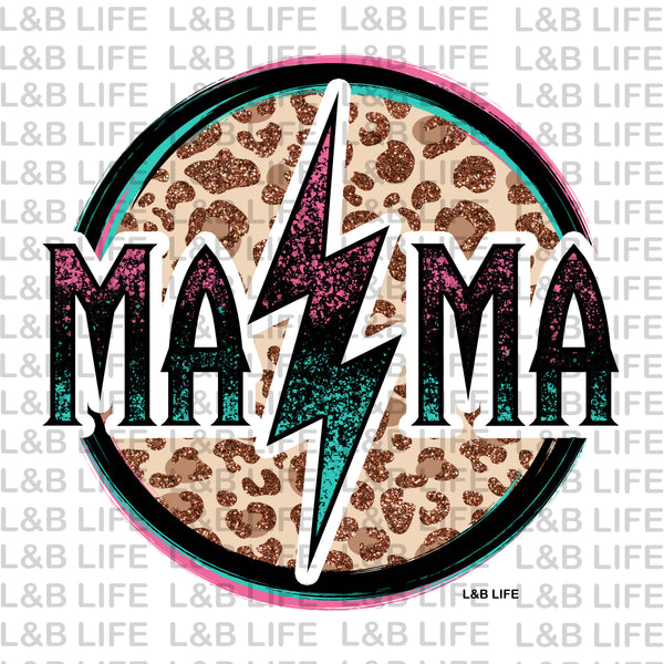 MAMA LEOPARD BOLT