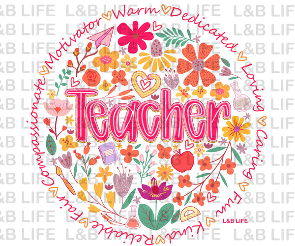 TEACHER FLOWERS