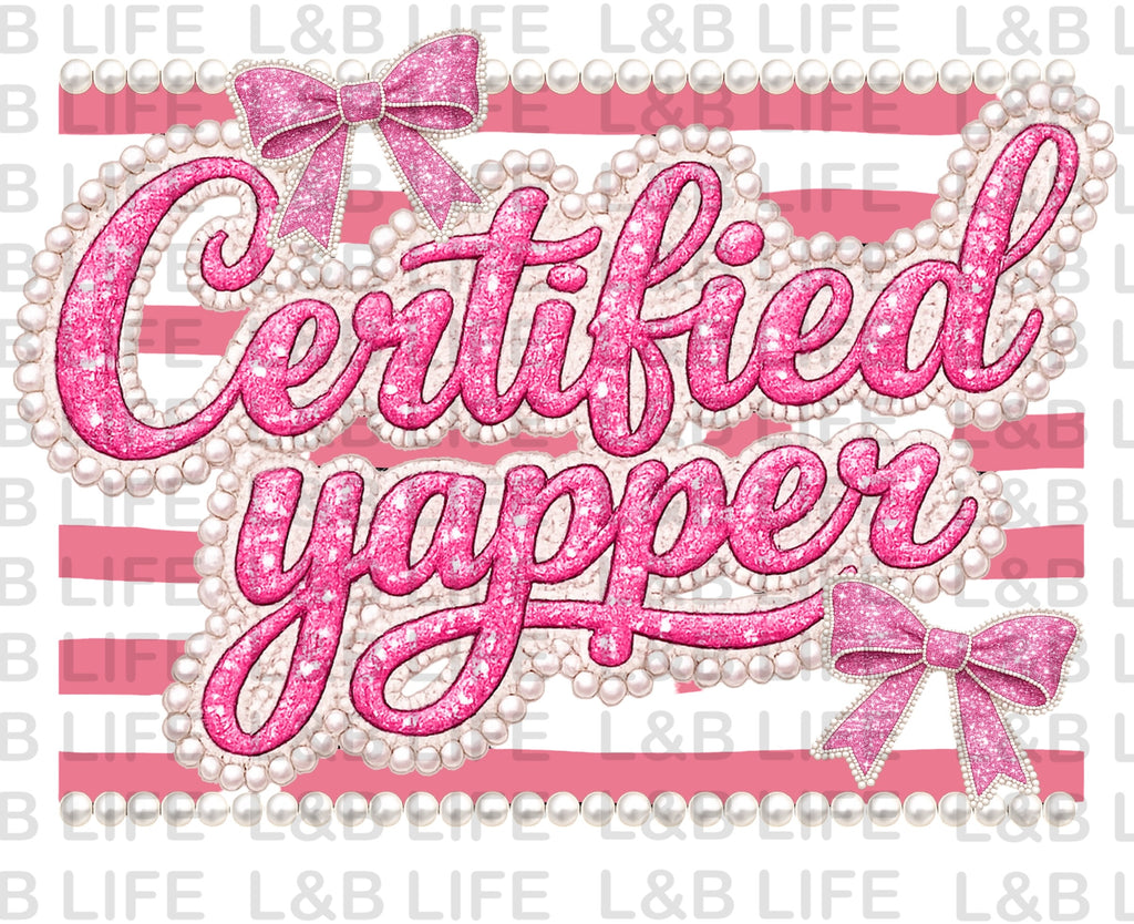 CERTIFIED YAPPER