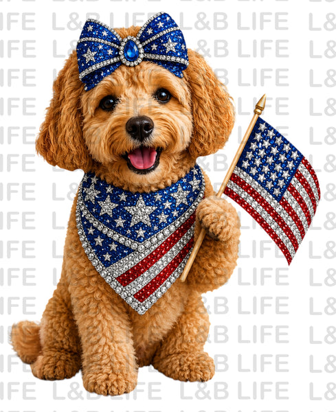 FLAG PUPPY