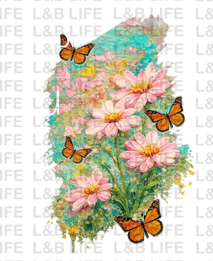 FLORAL BUTTERFLY