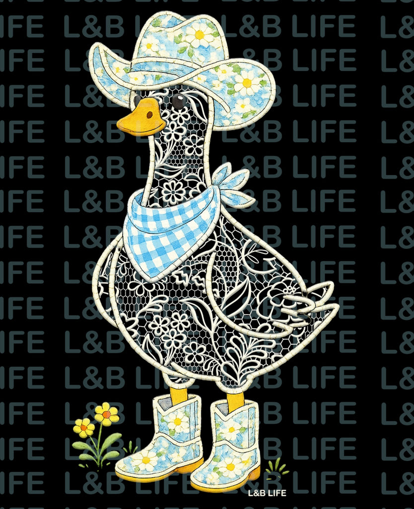 FLORAL HAT DUCK