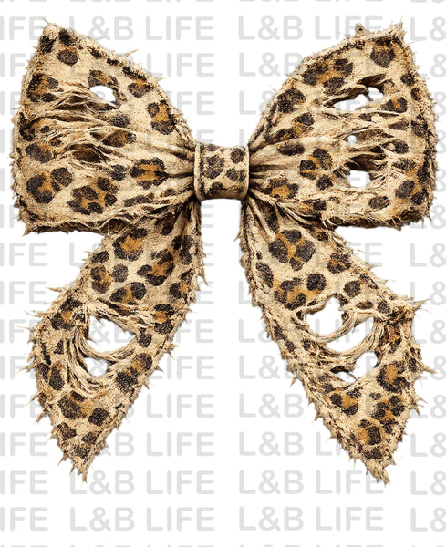 LEOPARD BOW