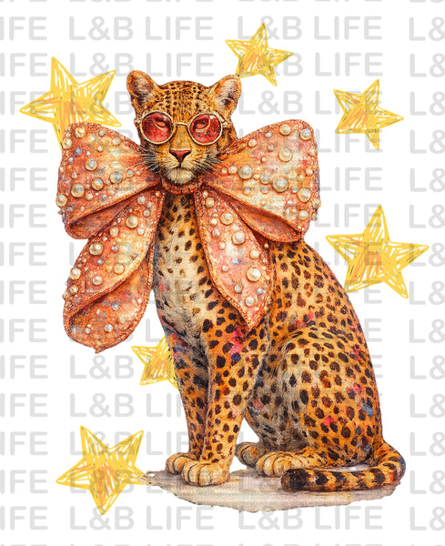 LEOPARD STAR BOW
