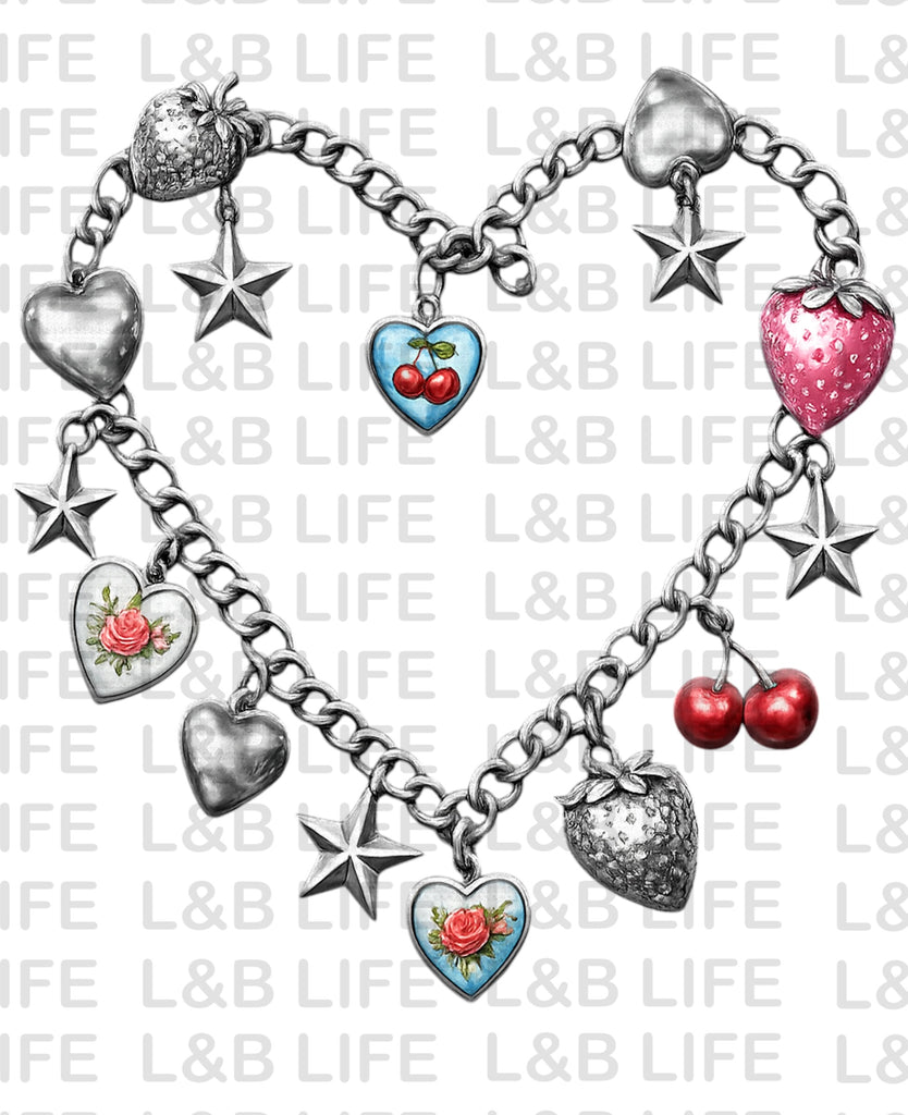 HEART CHARM BRACELET