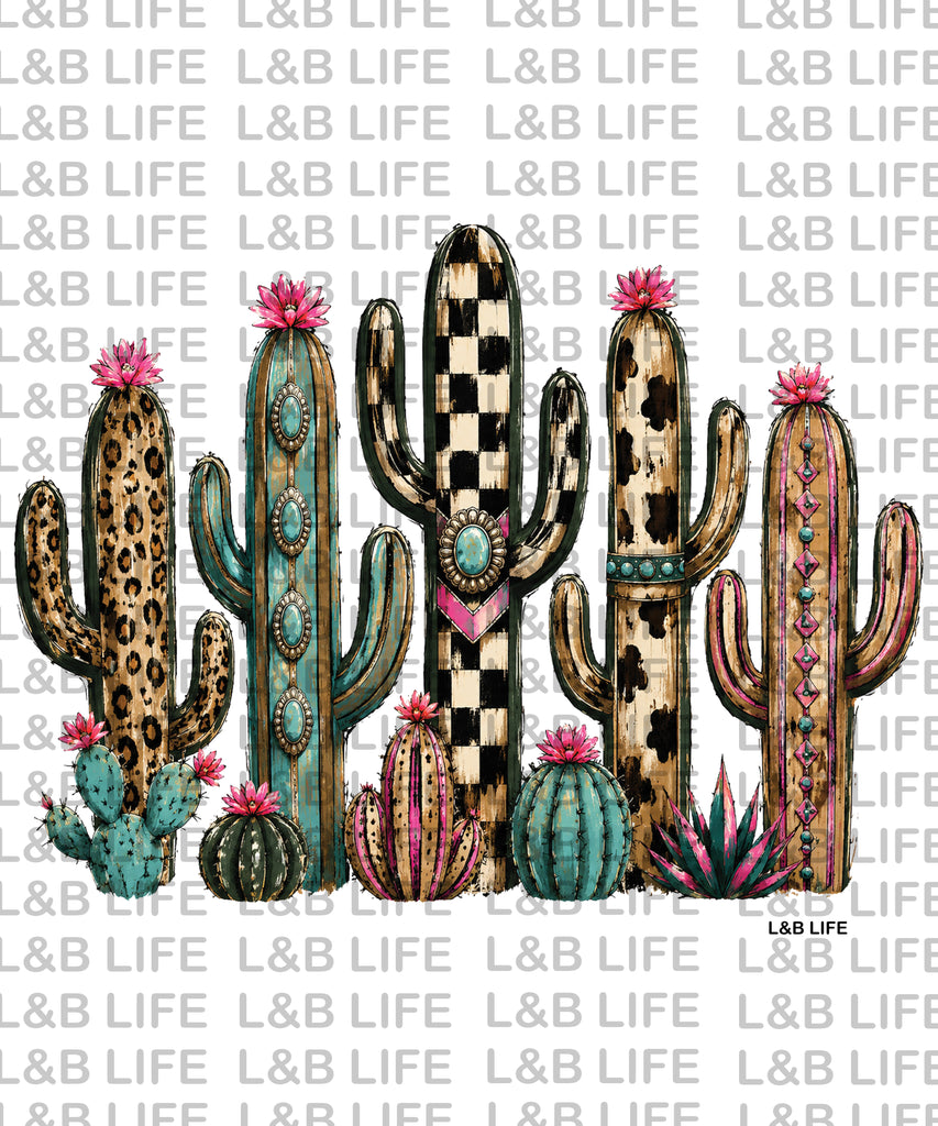CHECKER WESTERN 5 CACTUS