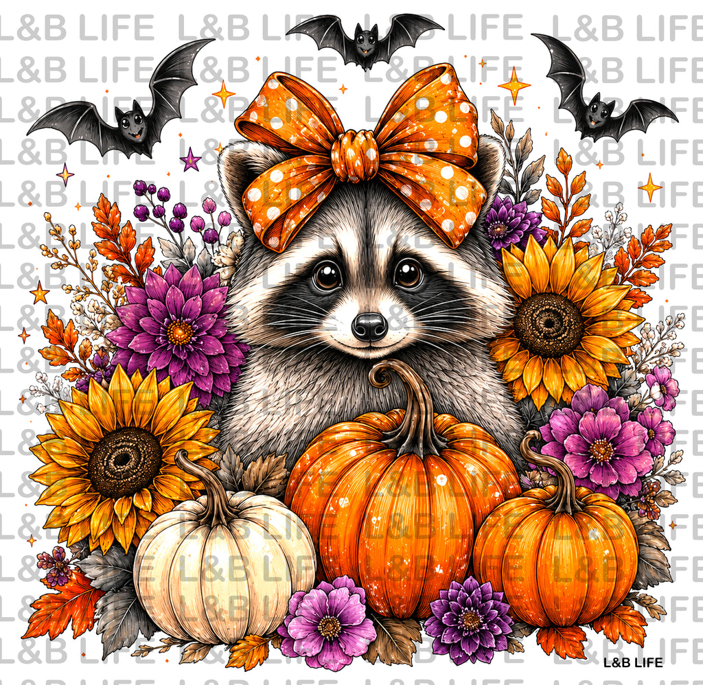 Fall Raccoon