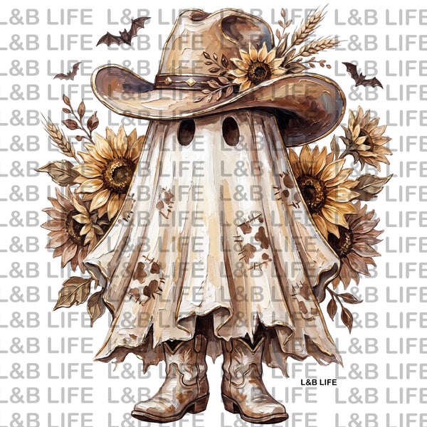 SUNFLOWER HAT GHOST