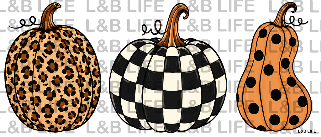 3 PRINT PUMPKINS