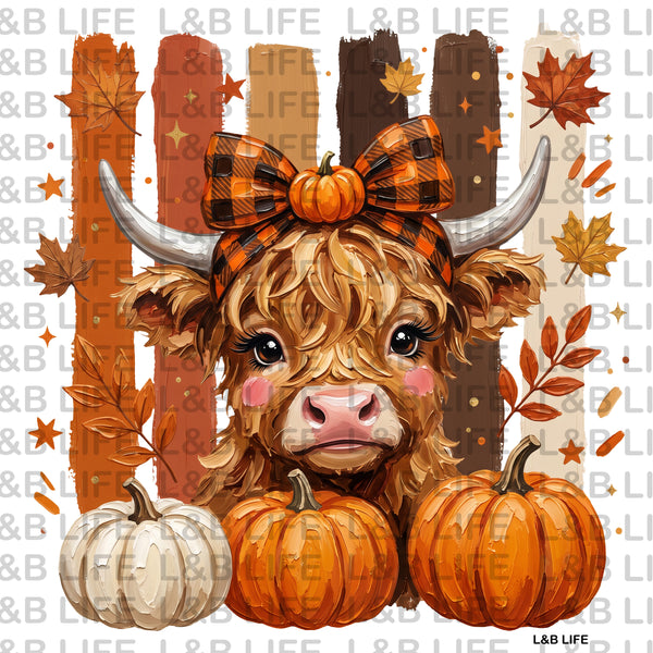 3 PUMPKIN COWS