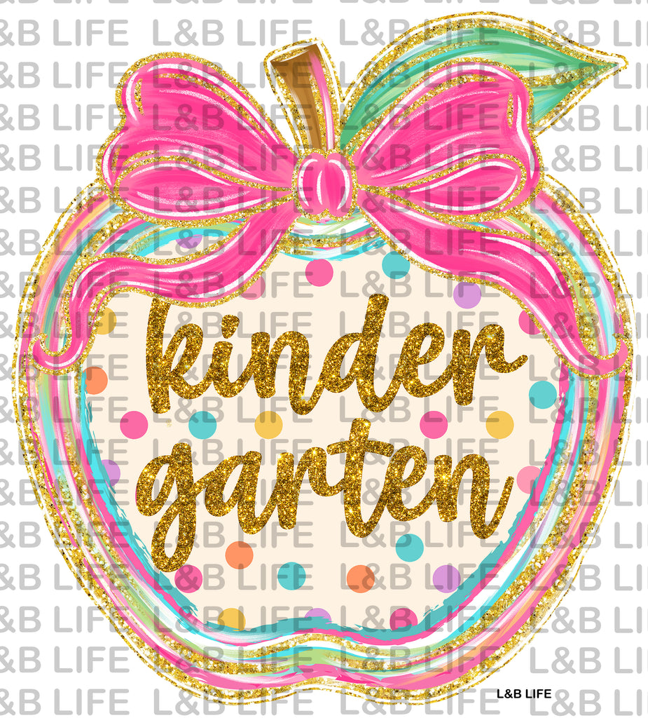 KINDERGARDEN APPLE